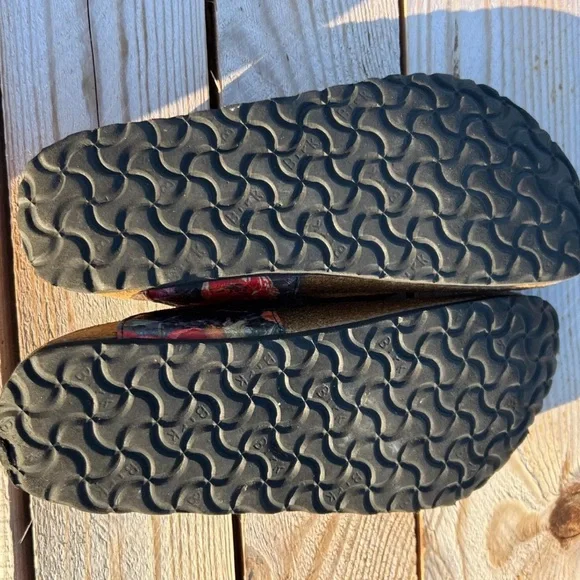 Birkenstock Women's Papillio Gizeh Lux Textile Floral Shoes Sandals EU 4… - Picture 6 of 7